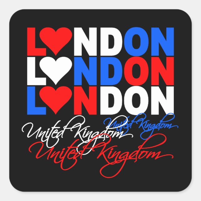 adesivos de Londres (Frente)