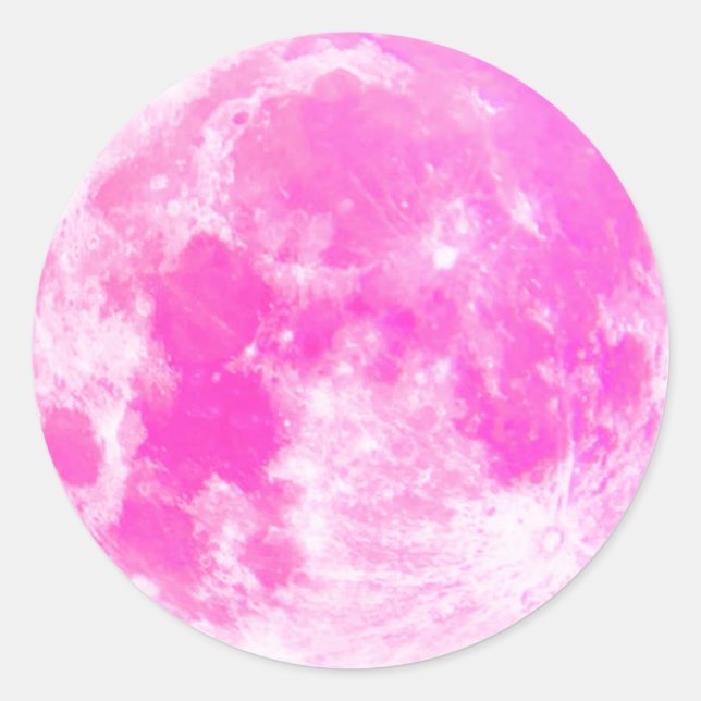Adesivos de Lua Rosa (Frente)