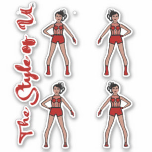 Adesivos de Majorette Morango 2