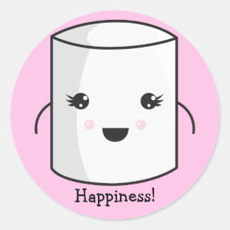 Adesivos de marshmallow