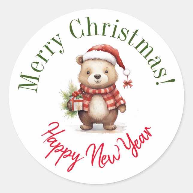 Adesivos de Natal (Frente)