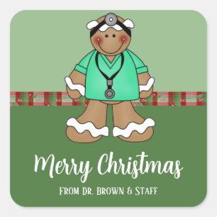 Adesivos de Natal Médicos