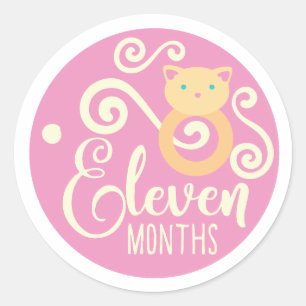 Adesivos de Onze Meses