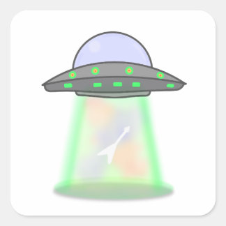 Adesivos de OVNI Alien