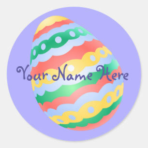Adesivos de Ovos de Páscoa