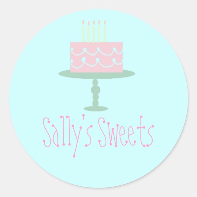 Adesivos de padaria (Frente)