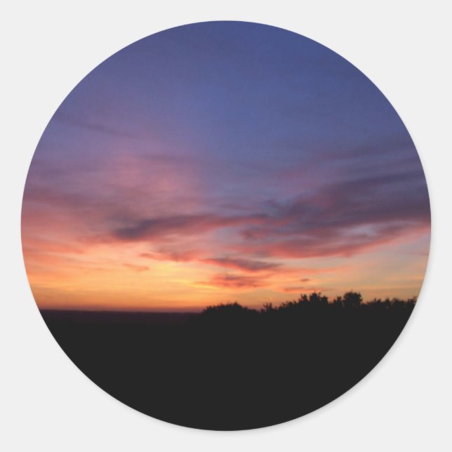 Adesivos de Paisagem Sunset (Frente)