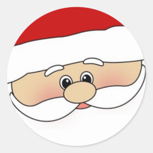 Adesivos de Papai Noel e Selos de Envelope