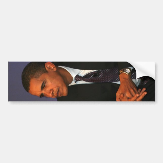 Adesivos de Para-choque de Obama (Frente)