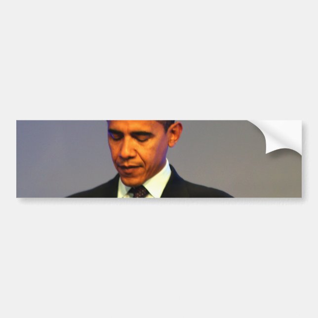 Adesivos de Para-choque de Obama (Frente)