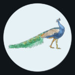 Adesivos de Pavão<br><div class="desc">Adesivos de pavão trazem um toque de cor, elegância e personalidade para sua embalagem, lembrancinhas ou papelaria pessoal. Apresentando a beleza impressionante de um pavão - seja em toda a glória emplumada ou com linhas minimalistas - esses adesivos adicionam um toque régio e atraente a qualquer superfície. Com azuis, verdes...</div>