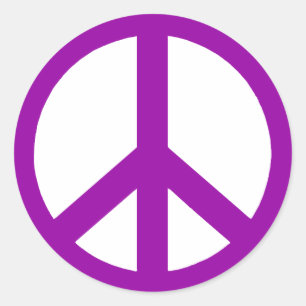Adesivos de Paz Violeta