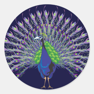 Adesivos de Peacock