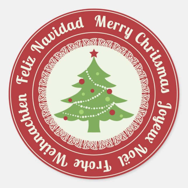 Adesivos de permuta de biscoito de Natal (Frente)