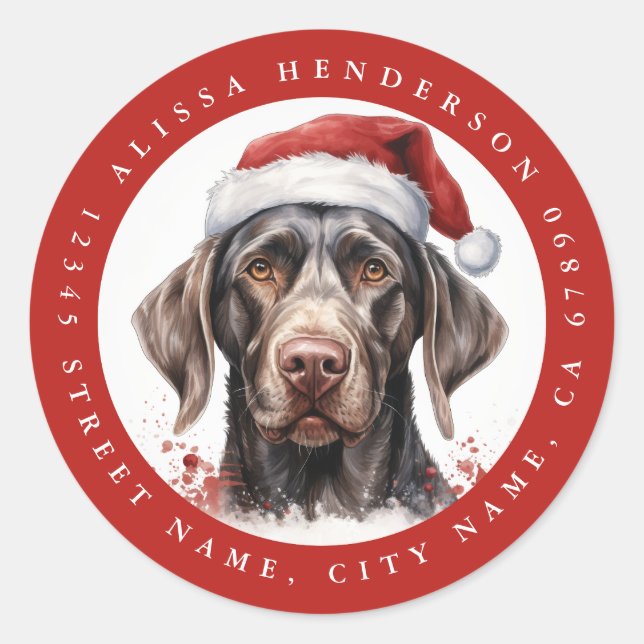 Adesivos de pontas curtas alemães (Frente)