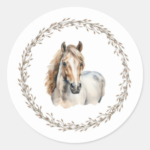 Adesivos de Presente de Coroa de Cavalo