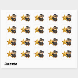Adesivos de recompensa oficial de estrela de ouro
