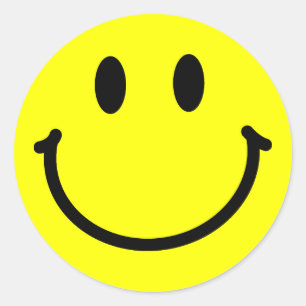 Adesivos de Rosto Feliz