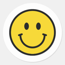 Adesivos de rosto sorridente, adesivos de rosto em