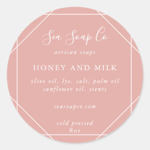 Adesivos de sabão personalizáveis