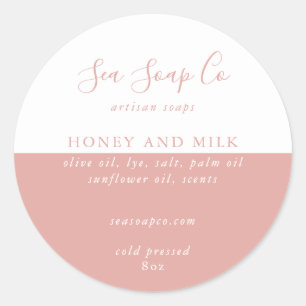Adesivos de sabão personalizáveis