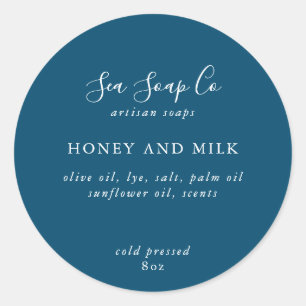 Adesivos de sabão personalizáveis