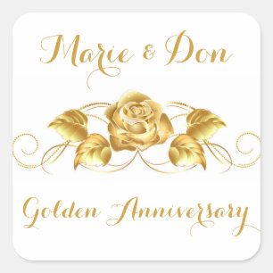 Adesivos de selagem de envelopes de Ouro personali