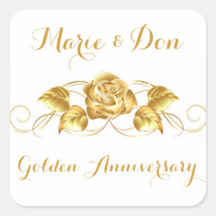 Adesivos de selagem de envelopes de Ouro personali