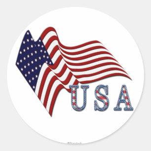Adesivos de Sinalizador Americanos
