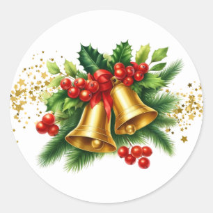 Adesivos de Sininhos de Natal