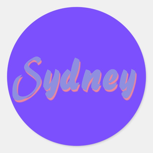 Adesivos de Sydney (Frente)
