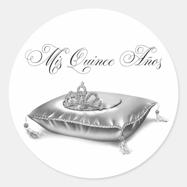 Adesivos de Tiara Princesa Quinceanera (Frente)