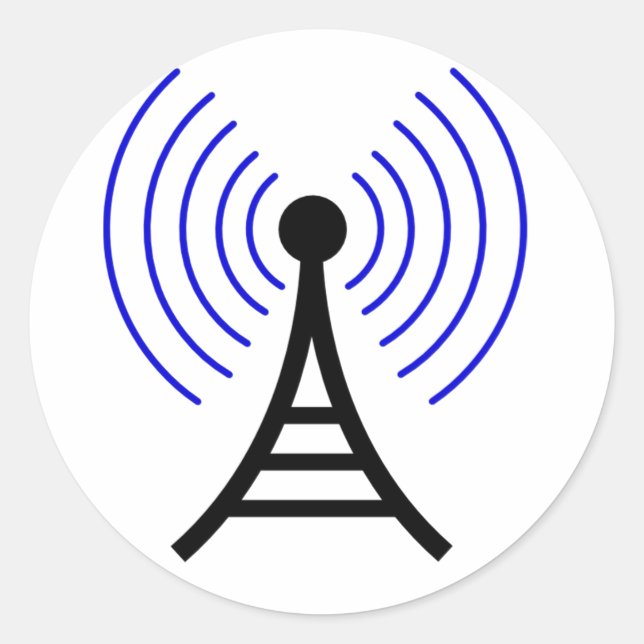 Adesivos de torre de rádio (Frente)