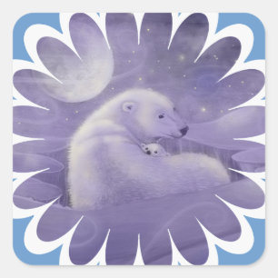 Adesivos de Urso Polar