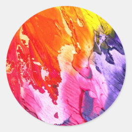 Adesivos de vedação de envelope do arco-íris