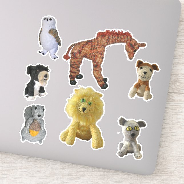 Adesivos de Vinil - Bonecos Animais (Detalhe)