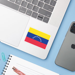 Adesivos de vinil da bandeira da Venezuela