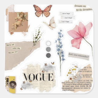 adesivos de vintagem