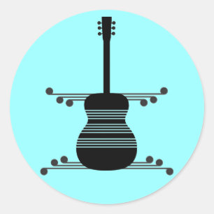 Adesivos de violão retrorreflectores