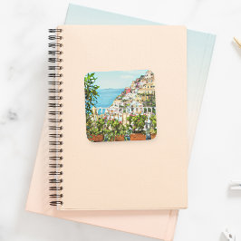 Adesivos de Vista de Positano Itália