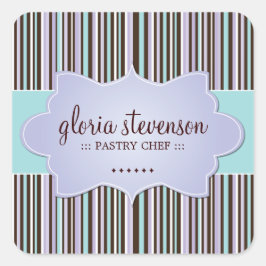 Adesivos decorativos do Cupcake