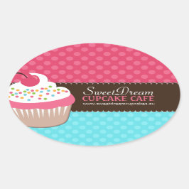 Adesivos decorativos para Cupcakes de cor branca