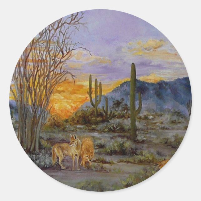 Adesivos 'Desert Sunset' (Frente)