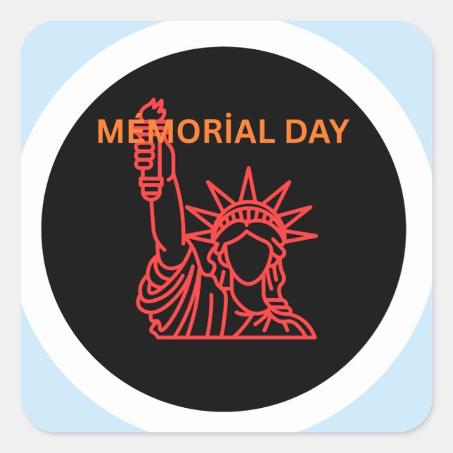 Adesivos dia dos memoriais  (Frente)