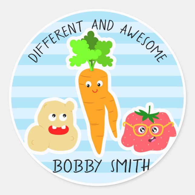 Adesivos diferentes e incríveis (Frente)