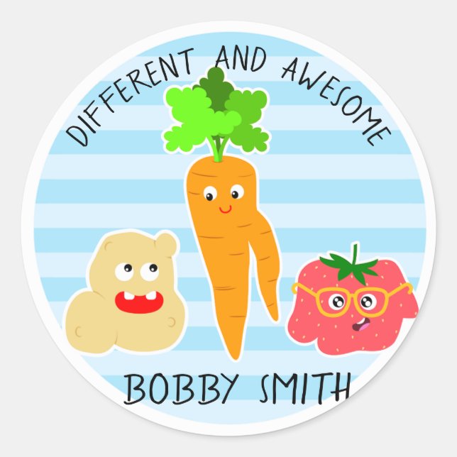 Adesivos diferentes e incríveis (Frente)