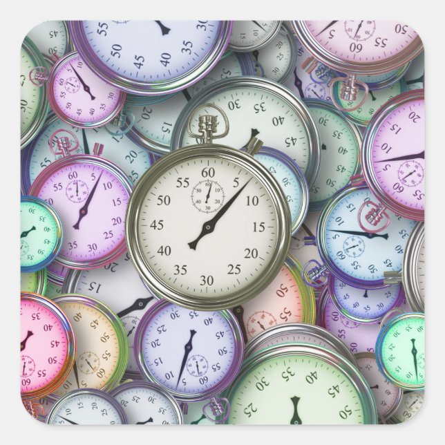 adesivos do bloco de tempo (Frente)