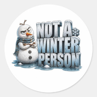 Adesivos do Boneco de Neve Mal-humorado Frost