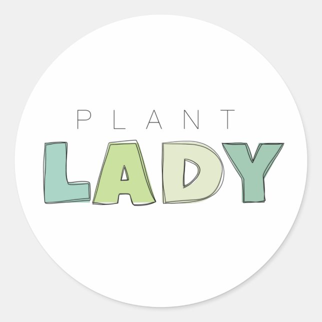 Adesivos do Círculo de Plantas (Frente)