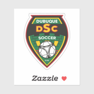 Adesivos do Clube de Futebol de Dubuque